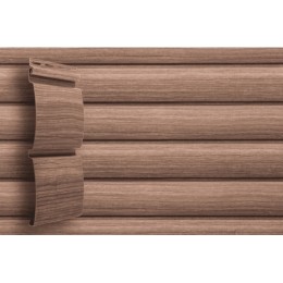 ГРАНД ЛАЙН Сайдинг Блок-хаус Grand Line Tundra рябина (3,0м)
