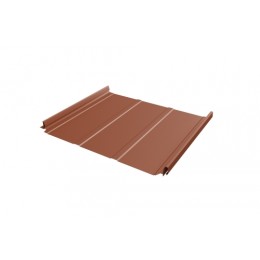 ГРАНД ЛАЙН Кликфальц Pro Line Grand Line 0,45 Drap ST с пленкой на замках RAL 8004 терракота